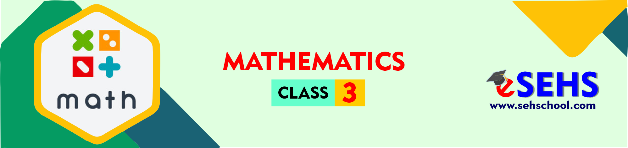 3rd maths banner